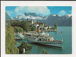 AK ca.1975 Salondampfer Simplon bei Montreux