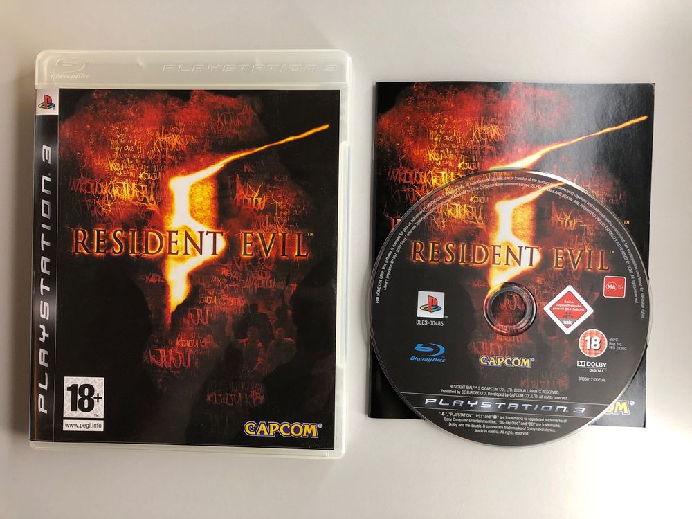 Jeu Resident Evil 5 Platinum PS3 - Import Allemand (DEUTSCH) - Action Survival