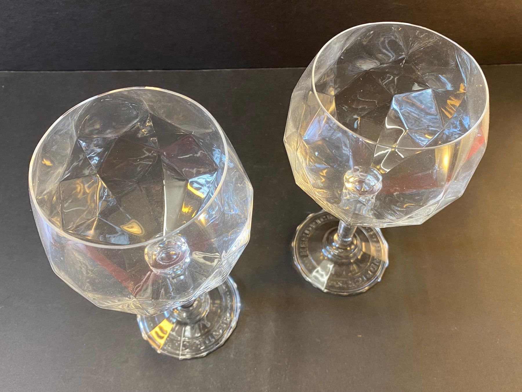 Bicchieri: Vintage 2 Kristall Gläser – Usato da Schaffhausen venduto da vintageville 8