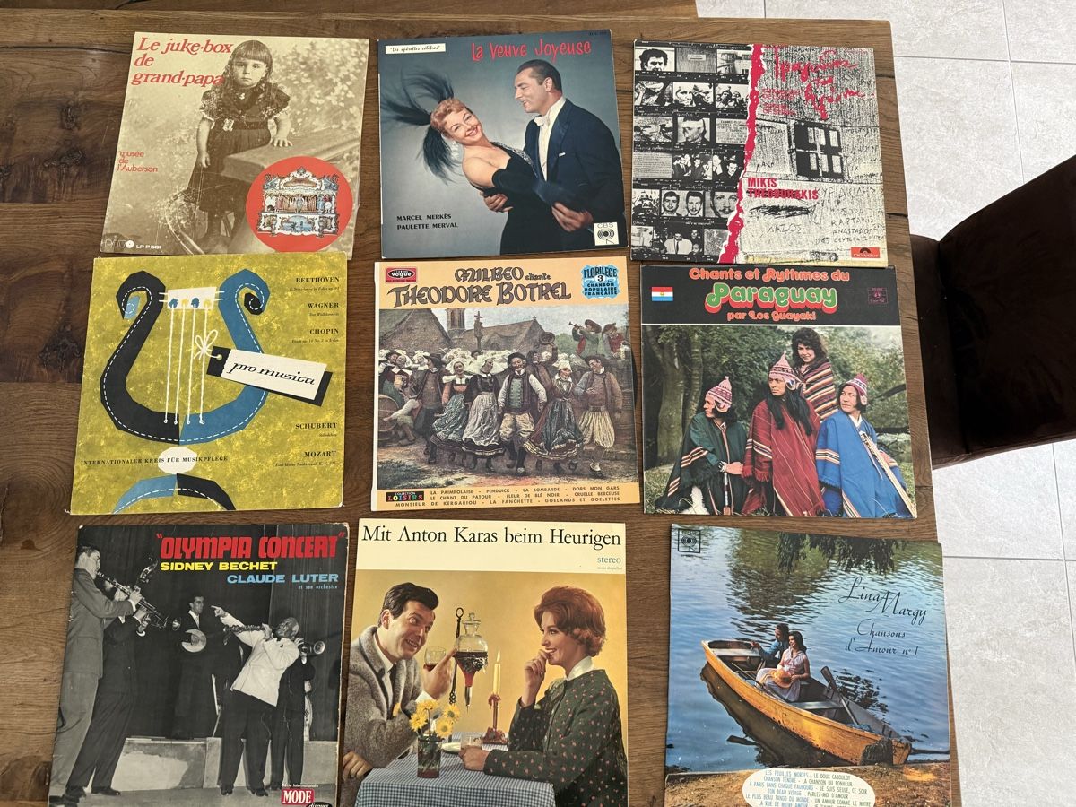 Dischi in vinile: Disques vinyles divers – Usato da Marin-Epagnier venduto da allemandetvincent 8