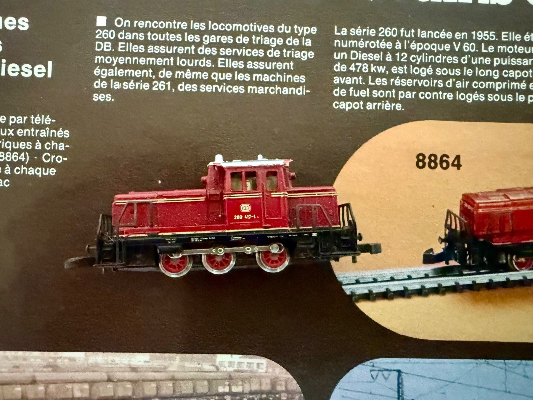 Märklin Modellini di ferrovie: DB, Br 260, Märklin 8864 – Difettoso da Chexbres venduto da rochecolombe 1