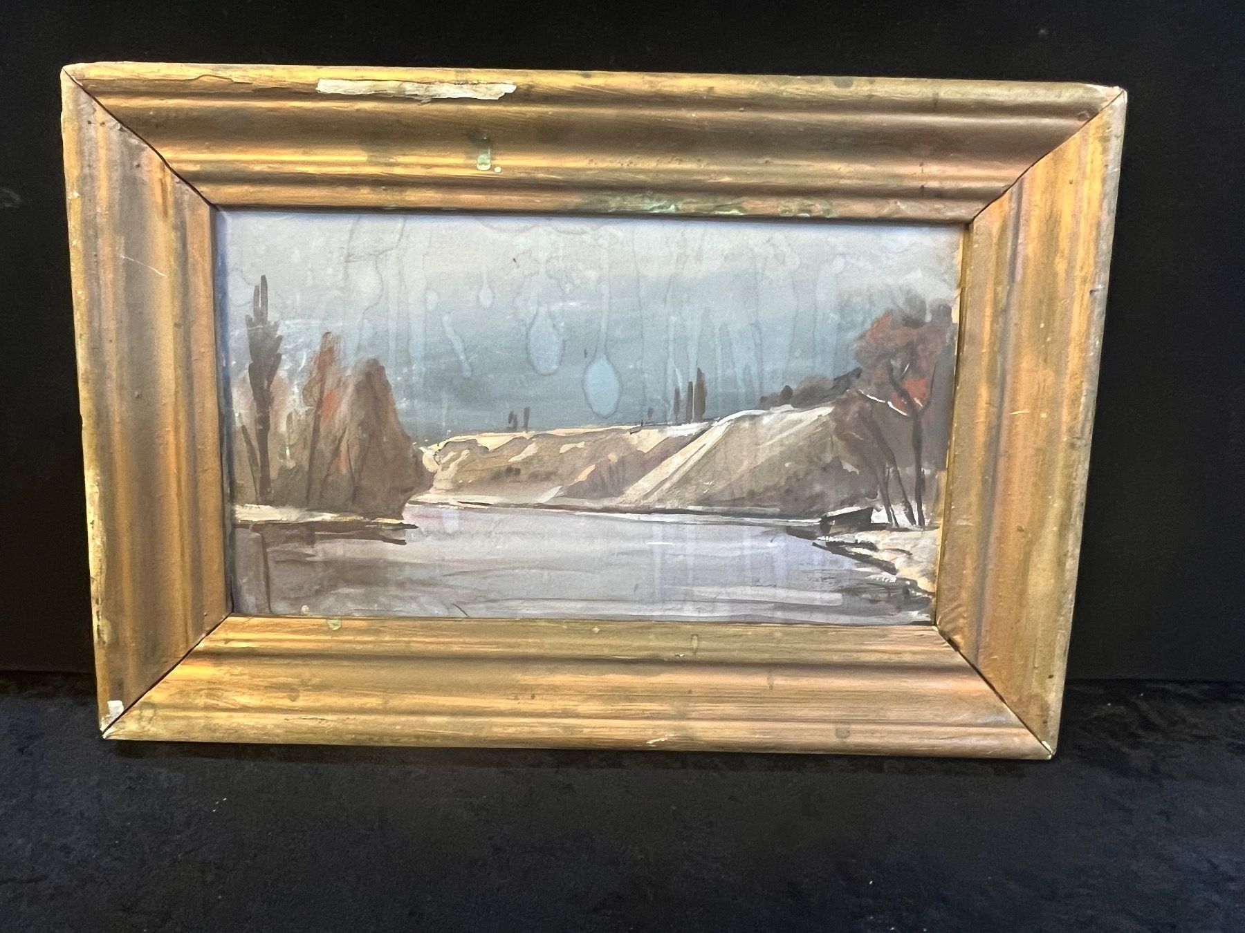 Gemälde: PEINTURE SUR PANNEAU – Gebraucht aus Genève von Qanil77