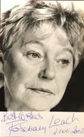 Rosemary Leach 1935-2017 Autogramm signiert Foto 9x14cm