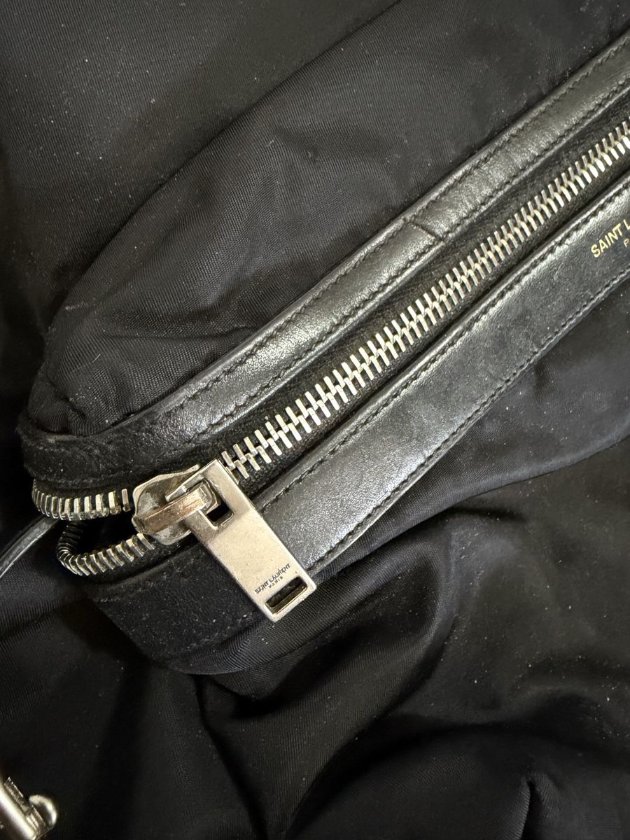 Saint Laurent Zaini: Zaino Saint Laurent Paris nero – Usato da Lugano venduto da can_xdd8 2