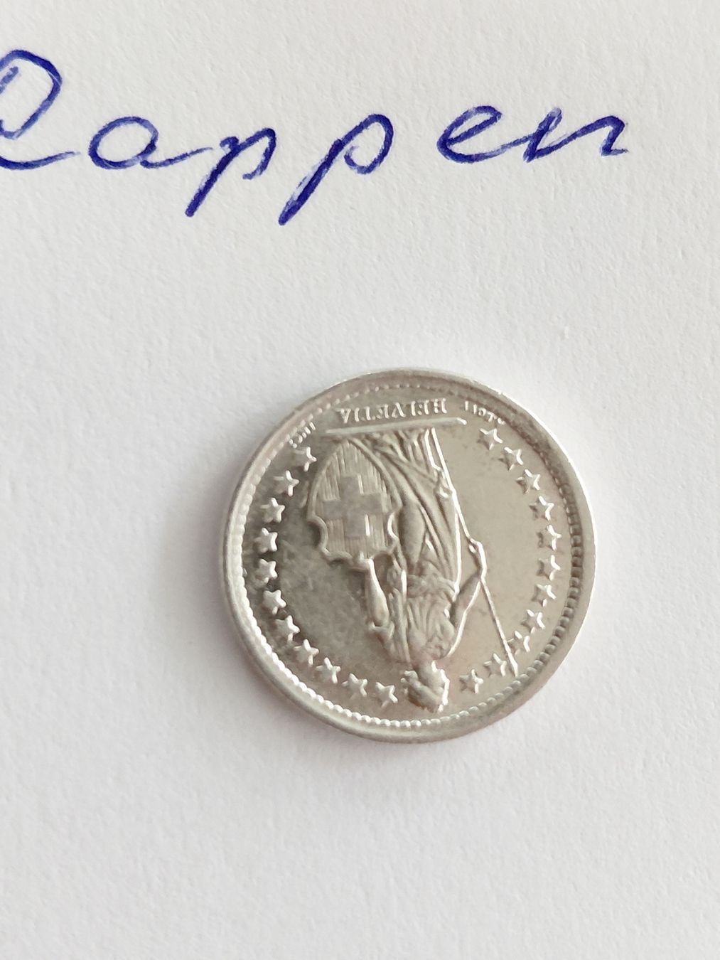 Tutti le monete: 50 Rappen 1965 silber sehr schön – Usato da Bonaduz venduto da topolino052 2