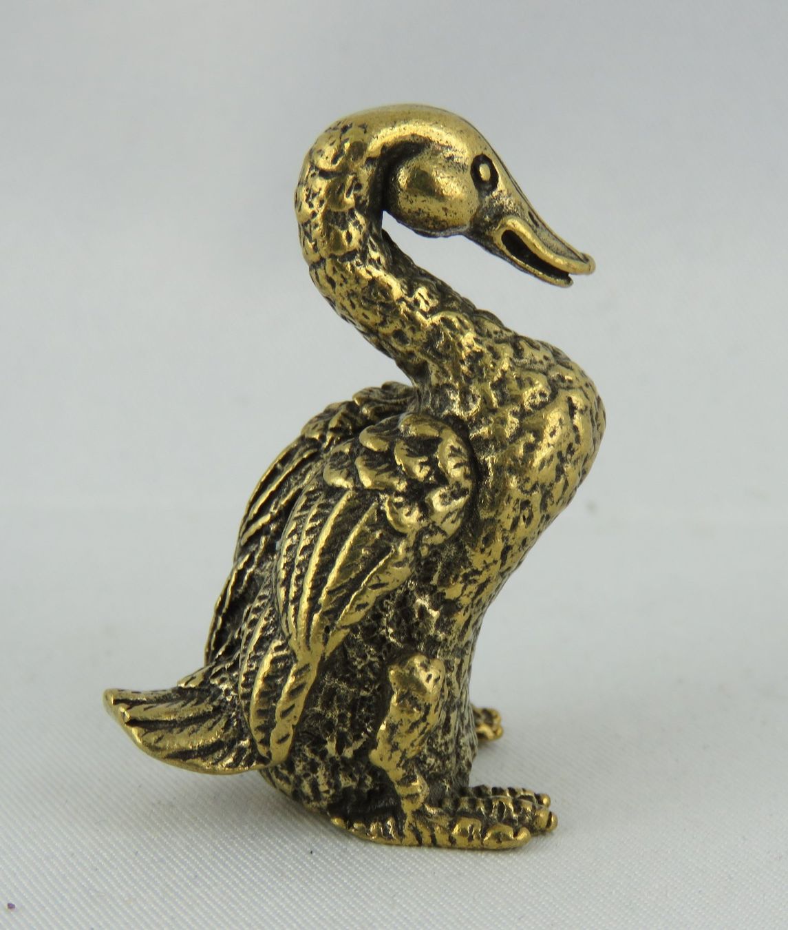 Figurines: GANS - Messingfigur - Dekoration - Neu - 4x2cm – Neuf avec emballage d'origine à Grenchen par Yamahwildstar16 4