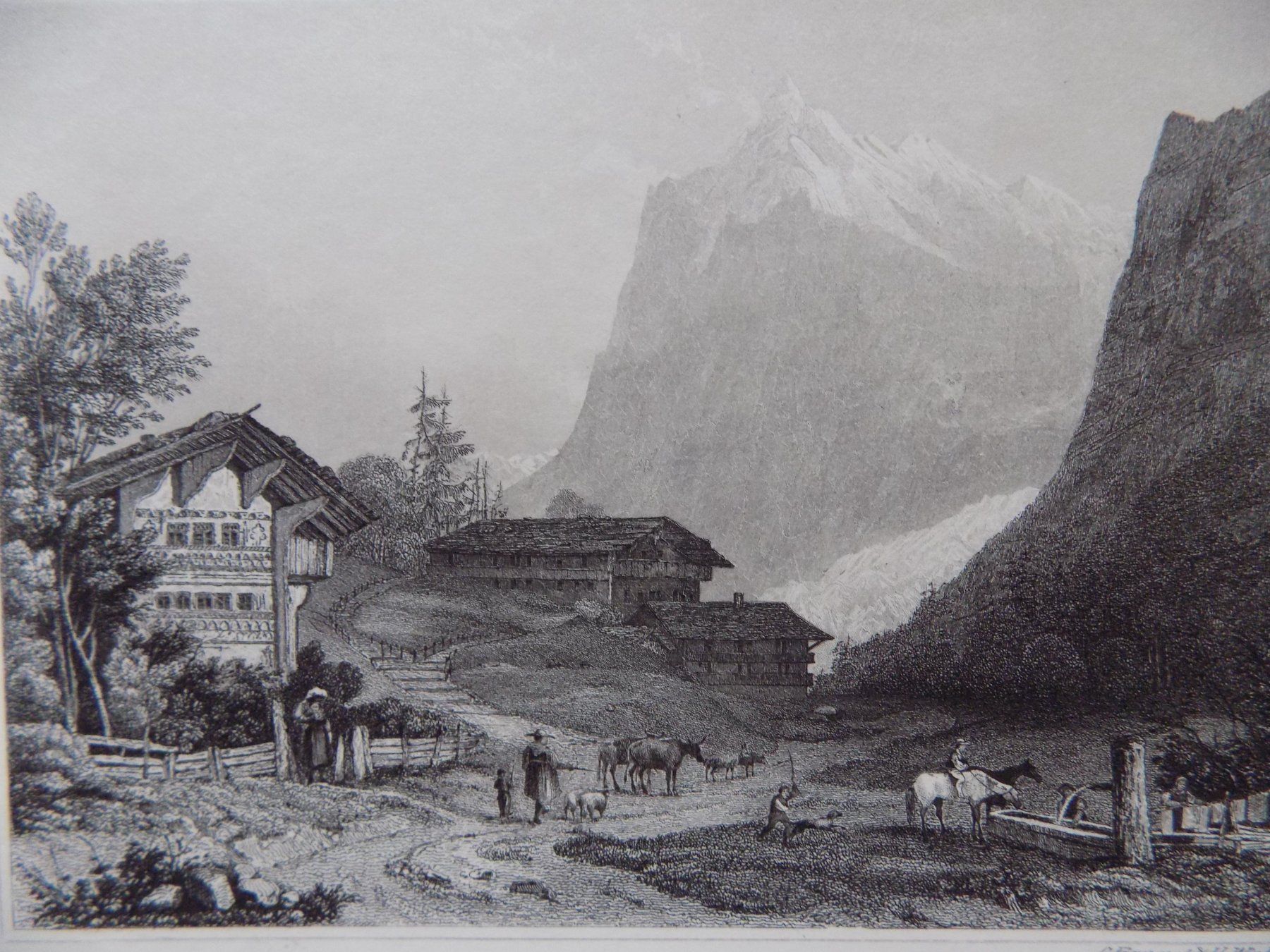 Gravures: Wetterhorn – D'occasion à Risch par Rischli15 3