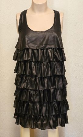 Phard Schwarzes Rüschenkleid Gr. S – Party Cocktail Volants