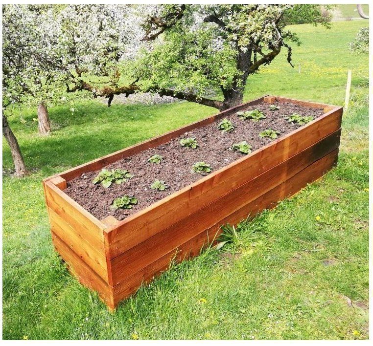 Articoli in legno: Hochbeet Lärche 150x100x80 – Nuovo (secondo la descrizione) da Grünenmatt venduto da Lerchholz