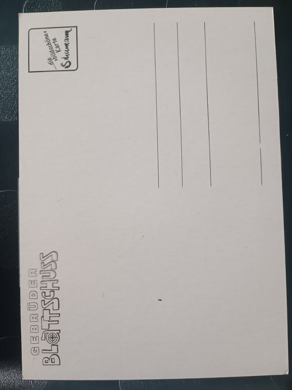 Autografi: Gebrüder Blattschuss - handsignierte alte Karte – Usato da Menziken venduto da Artographs 1