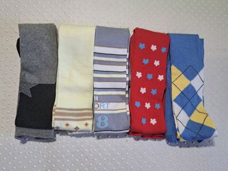 NEU! 5x Strumpfhosen bunter Mix Grösse 110/116