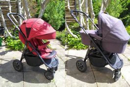 Poussette Joie mytrax + nacelle Joie signature