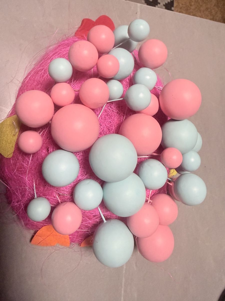 Tutte le decorazioni: Geburtstagsdeko, Rosa und Hellblau Kuchendeko – Usato da Zürich venduto da Krikri21