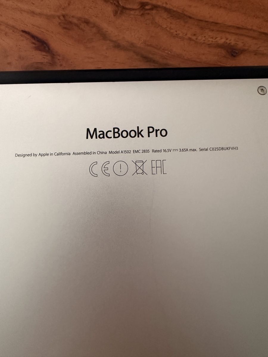 Apple Notebook: MacBook Pro 13" Retina (Modell A1502) – Usato da Buchs AG venduto da GresaaB 6