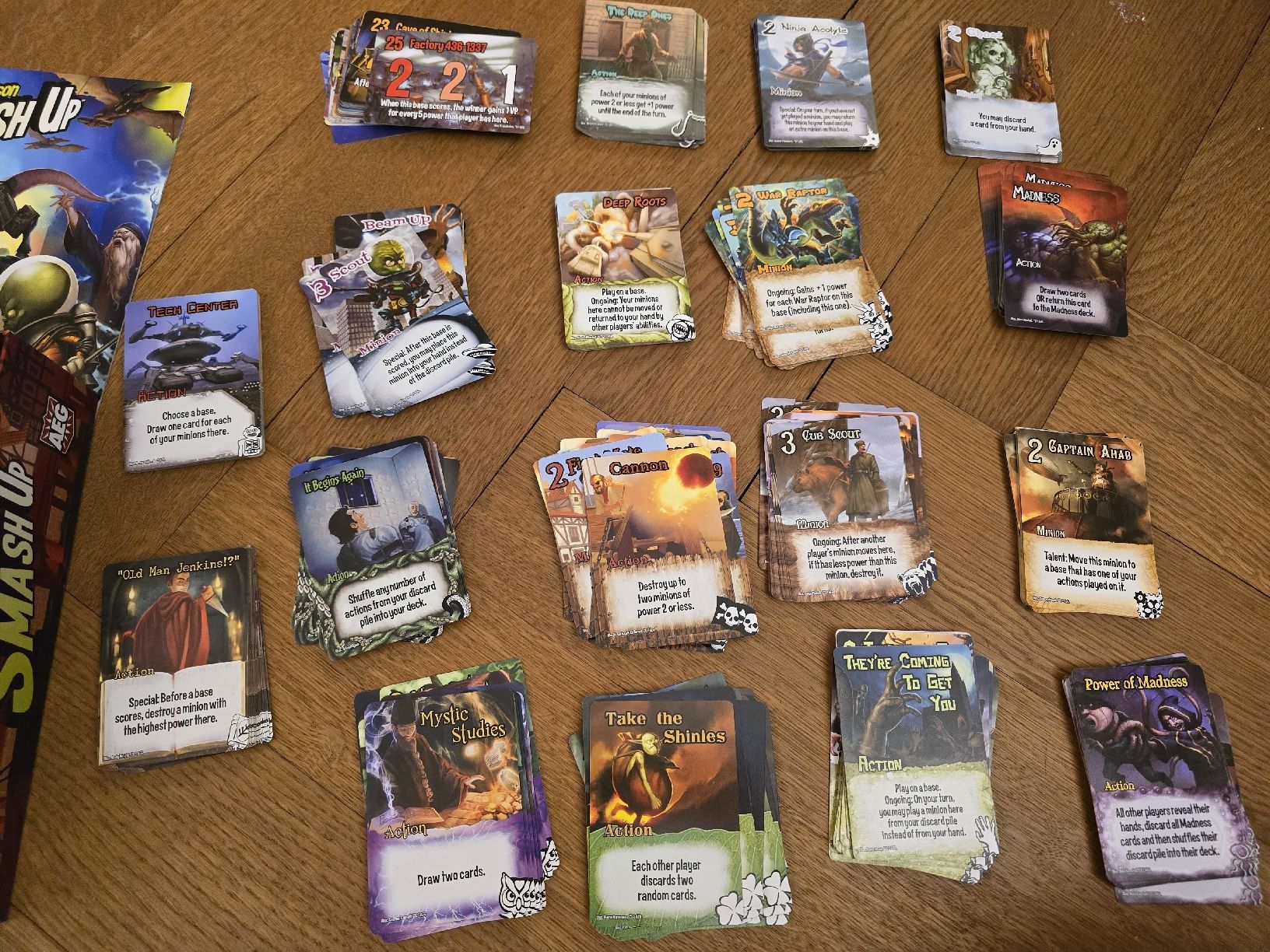 Giochi: Smash up & 2 expansions – Usato da Bern venduto da Callosomia 3