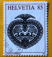 Nr.1250A Herz  GESTEMPELT Sondermarken 2007  