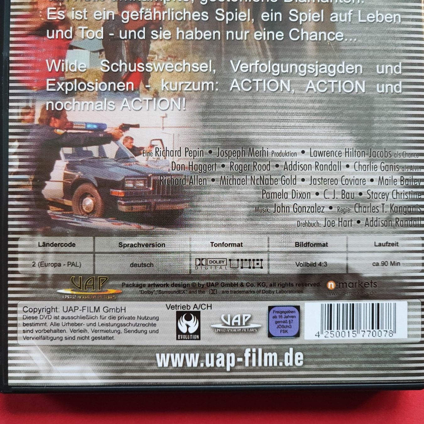 Alle DVDs: CHANCE - EIN COP OHNE REGELN - (1990) – Gebraucht aus Dübendorf von kb86_MOVIE 2