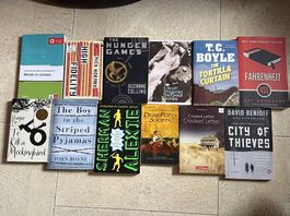 Englisch Bücher, pro Stück 7 CHF