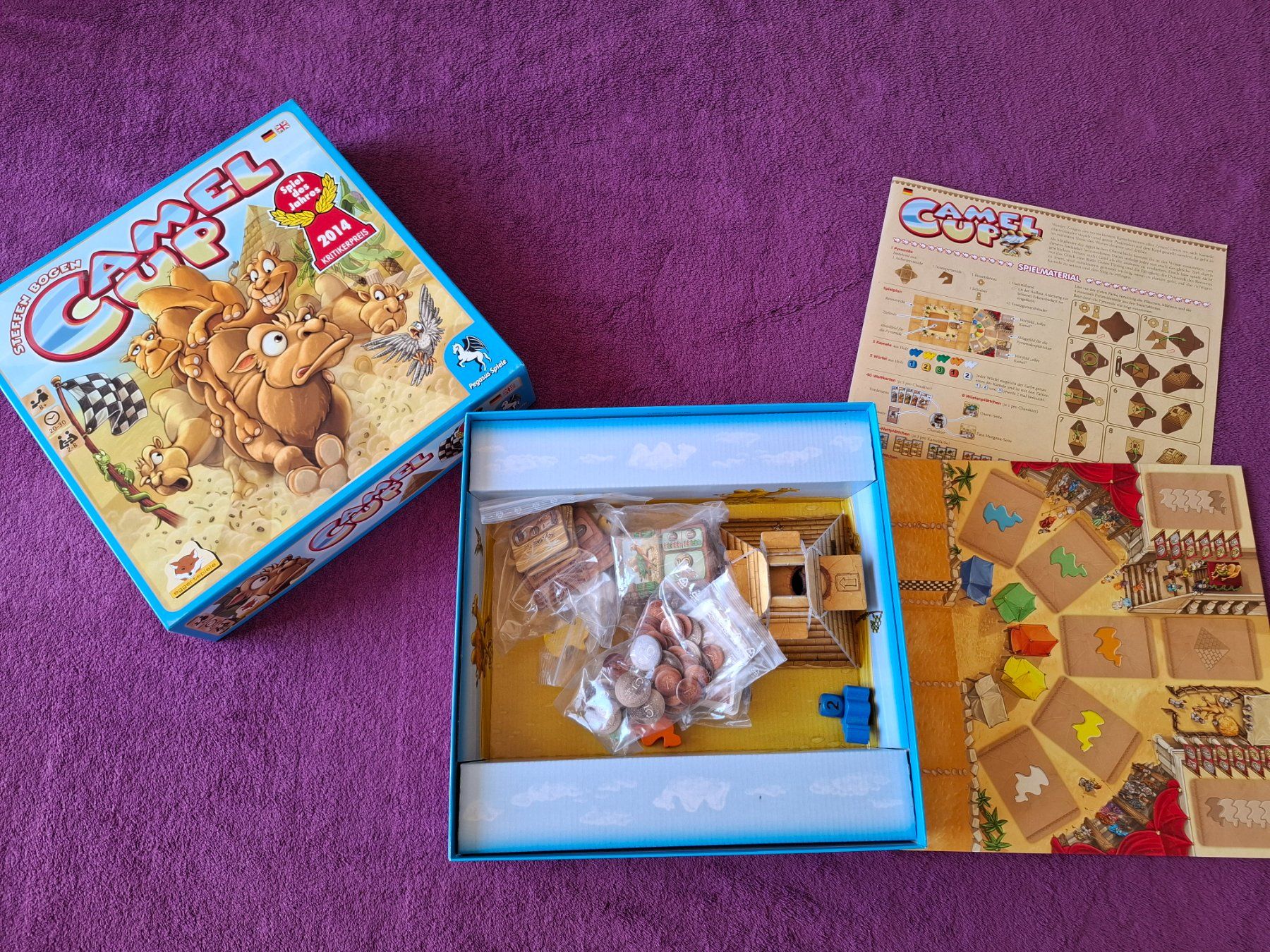 Pegasus Spiele Spiele: Pegasus Spiel - Camel up – Gebraucht aus Müllheim Dorf von Seeeule01 1
