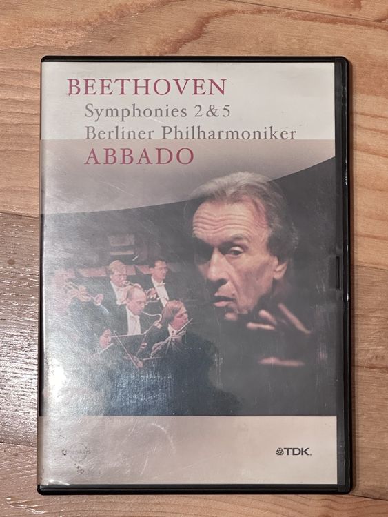 Dvd Beethoven Sinfonien Berliner Phil Abbado Kaufen Auf Ricardo