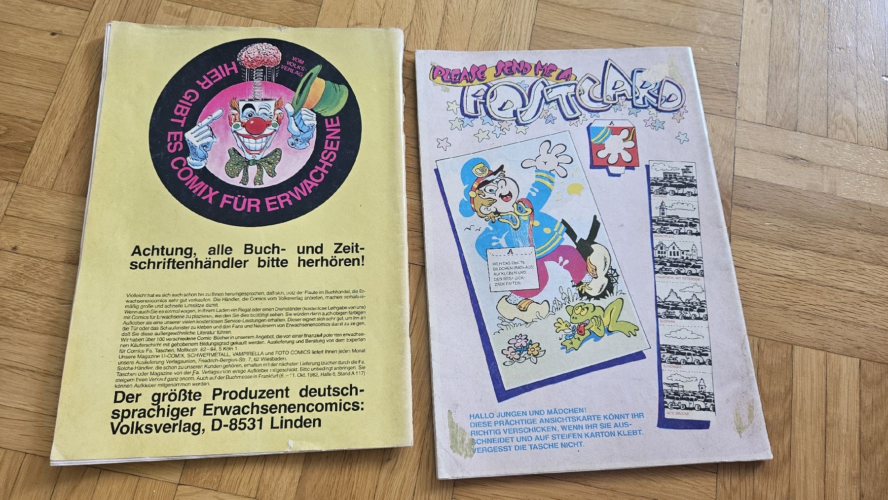 BD: U - Comix Nummer 26 und 60 – D'occasion à Luzern par Chusger 1