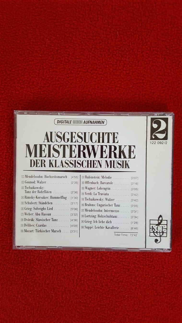 CD: Meisterwerke der klassischen Musik – Usato da Winterberg ZH venduto da Gemini63 3