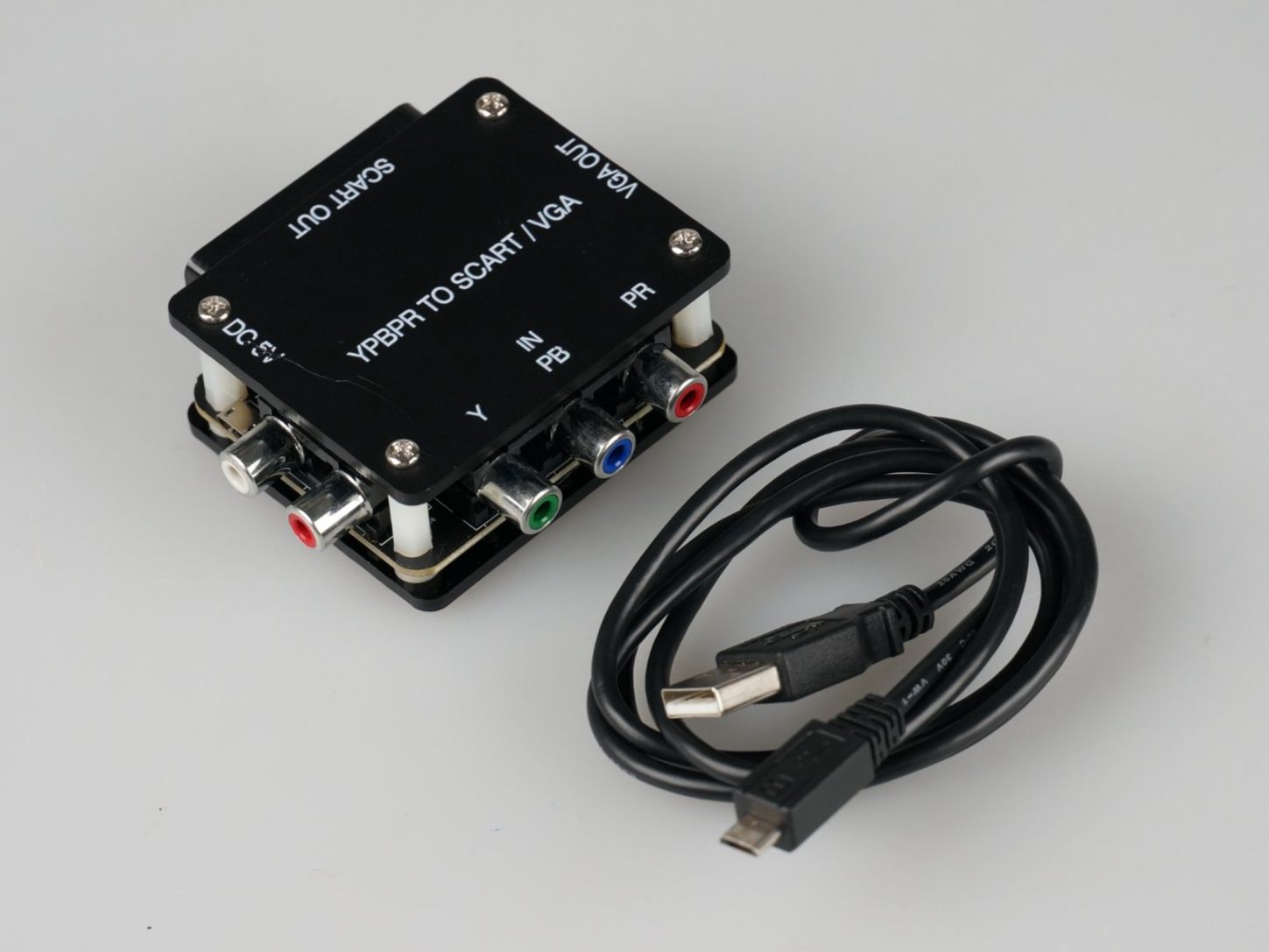 Convertitori: YPbPr zu SCART/VGA Transcoder – Usato da Rüti ZH venduto da Restwert_Rueti_ZH