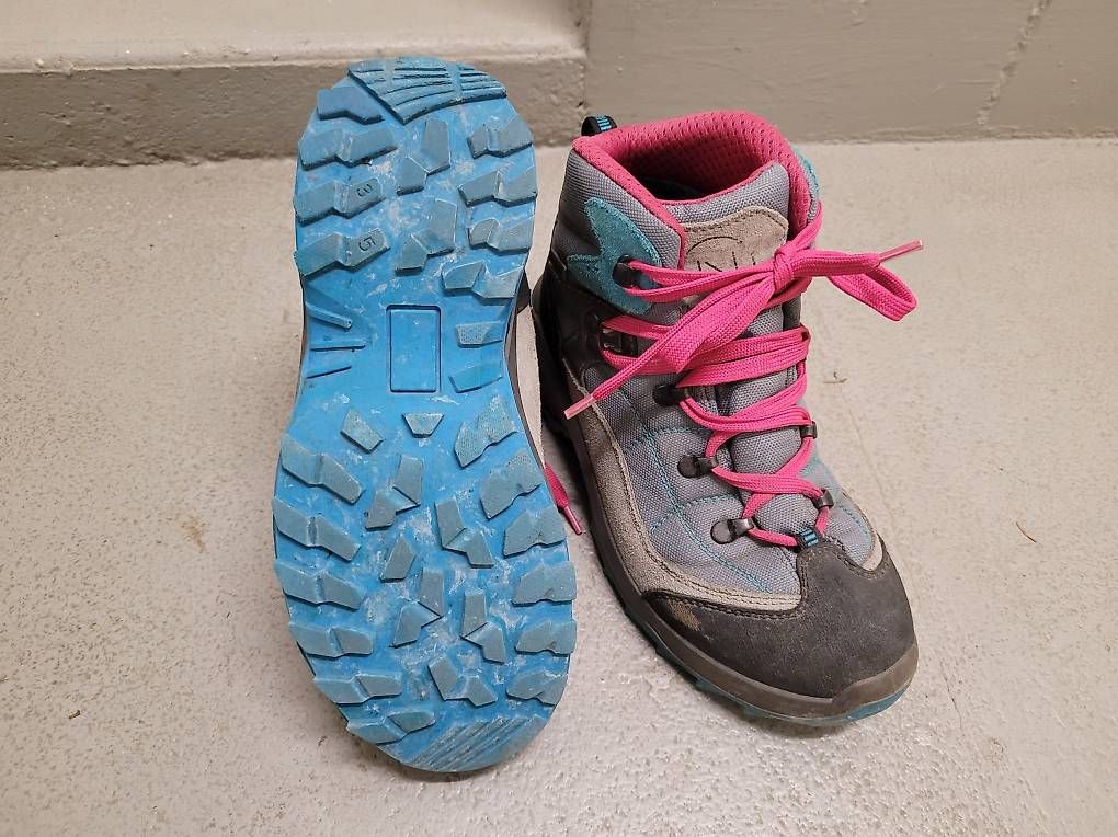 Schuhe für Mädchen: Kinderwanderschuhe 46N waterproof (Gr.35) – Gebraucht aus Münchenbuchsee von Lightning11 3