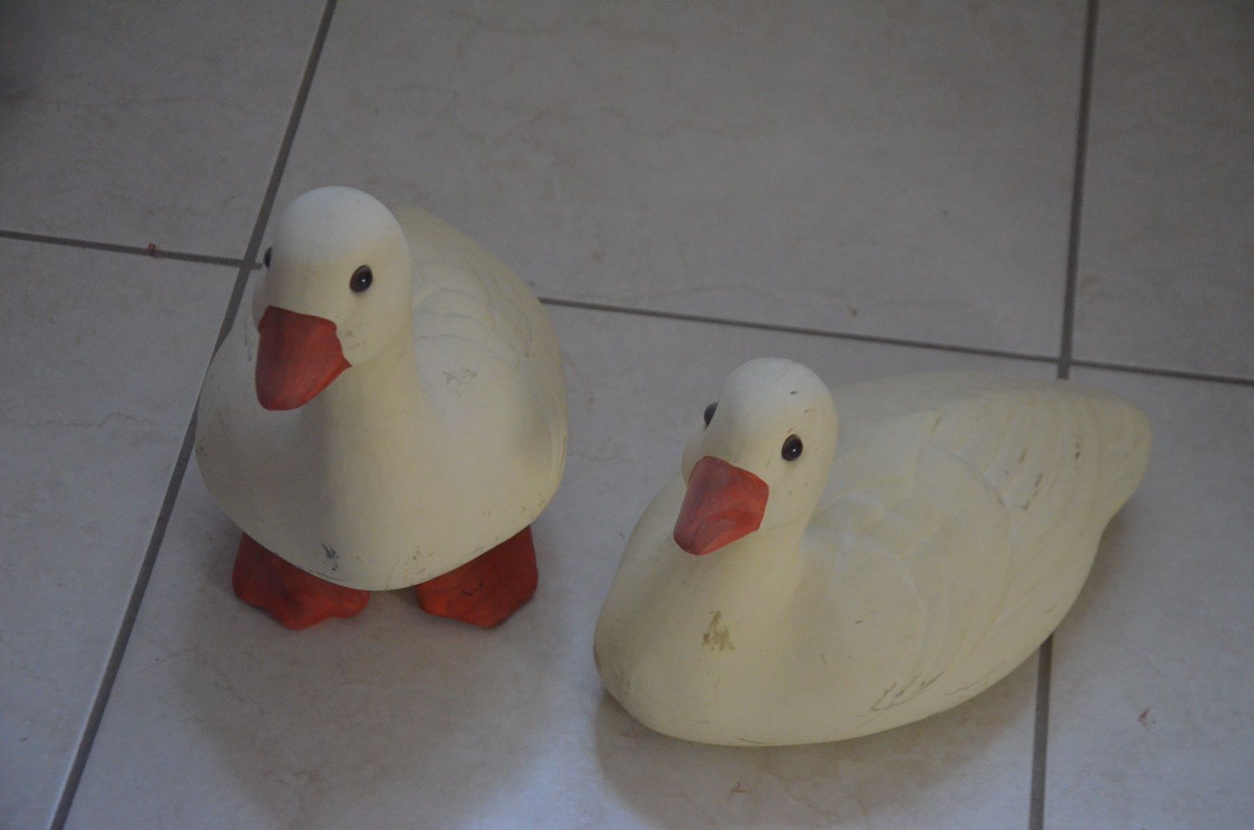 Tutte le decorazioni: 2 GROSSE ENTE FUR DEKO GARDEN – Usato da Chiasso venduto da Dolly015