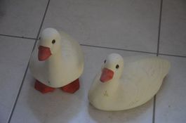 2 GROSSE ENTE FUR DEKO GARDEN