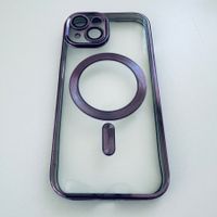 Schutzhülle Cover Violett Kamera Schutz für iPhone 15 Plus