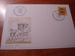 Tag der Briefmarke 1971, Rüti ZH,  Brief