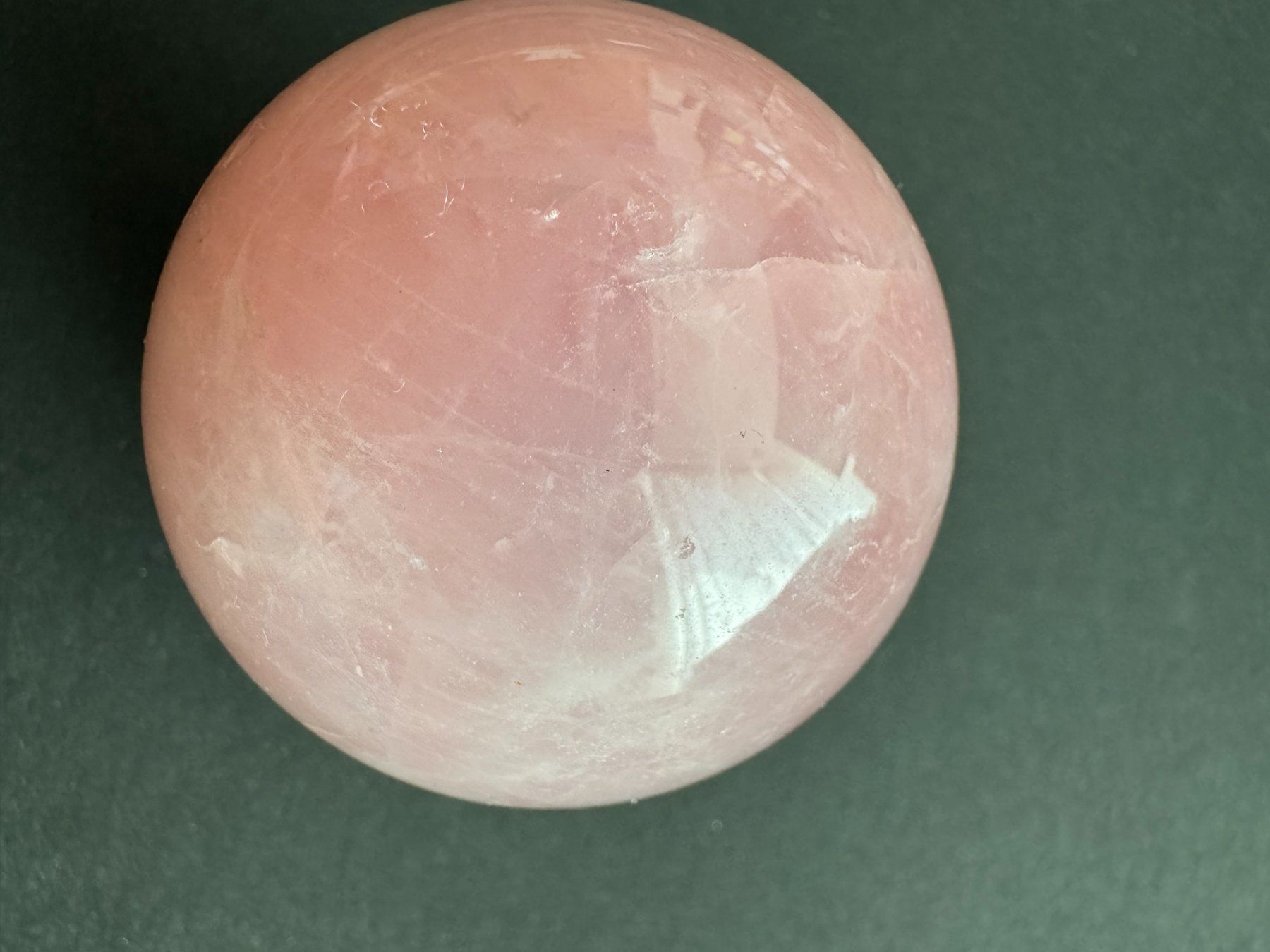 Minerali & Pietre curative: Rosenquarz Kugel aus Madagaskar, 5 cm – Nuovo (secondo la descrizione) da Siebnen venduto da Trans-Am 1