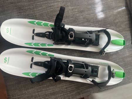 Schneeschuhe zum fahren! CROSSBLADES mit Softboot-Bindung mi