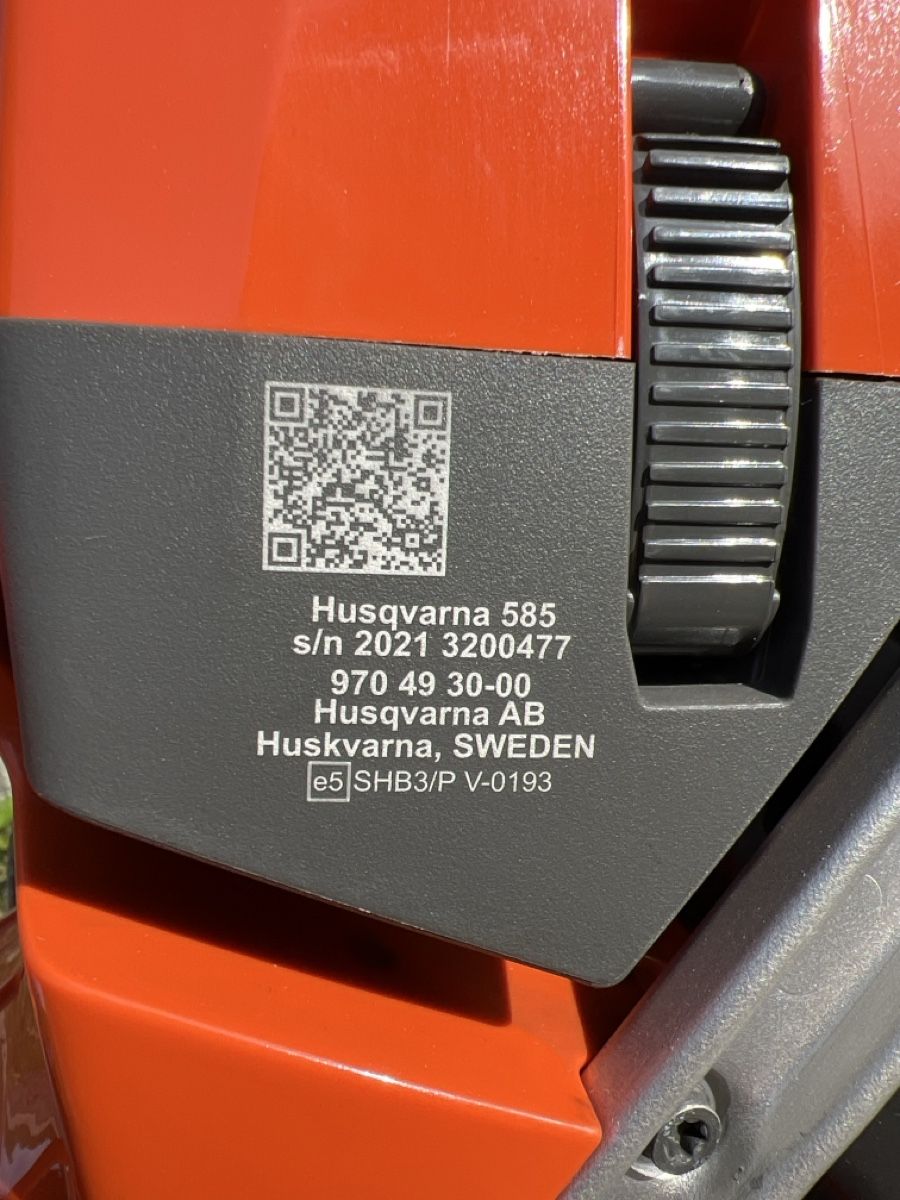 Husqvarna Scies: Husqvarna 585 Neu – Neuf avec emballage d'origine à Hundwil par panzermech 5