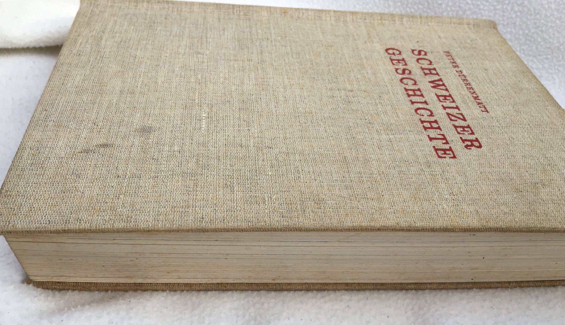 Bücher: Buch - Peter Dürrenmatt - Schweizer Geschichte - 1963 – Gebraucht aus Magden von DorotheaKL 1