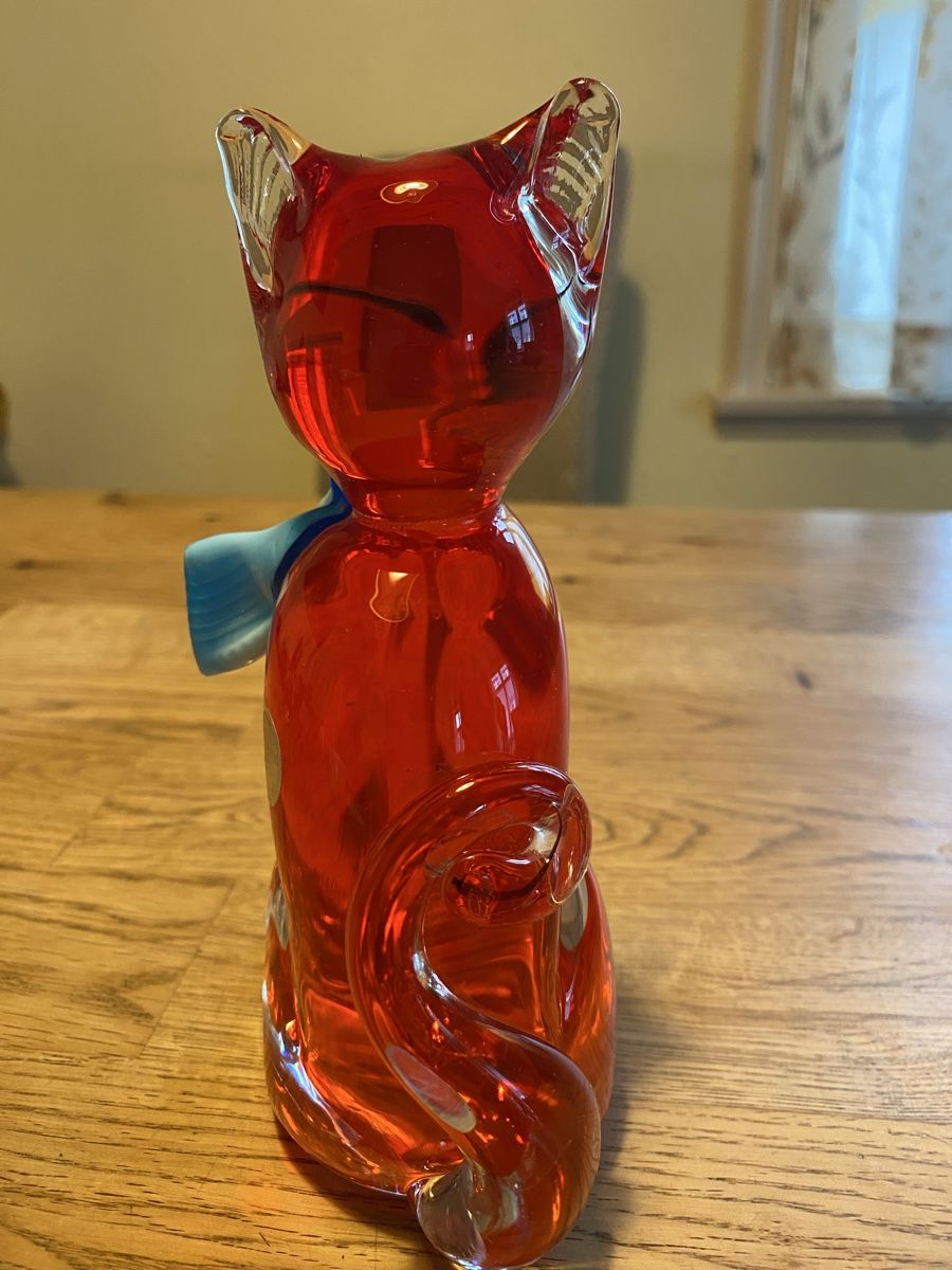Murano Statuette: Murano Katze – Usato da Flawil venduto da Naphtali 4