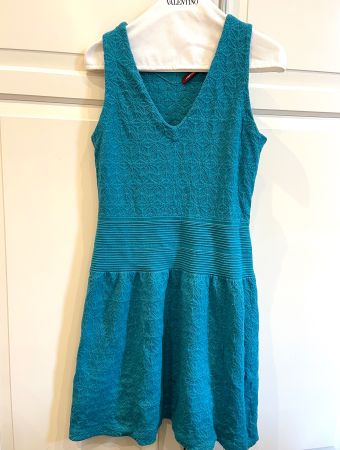 Robe Comptoir des Cotonniers bleu turquoise