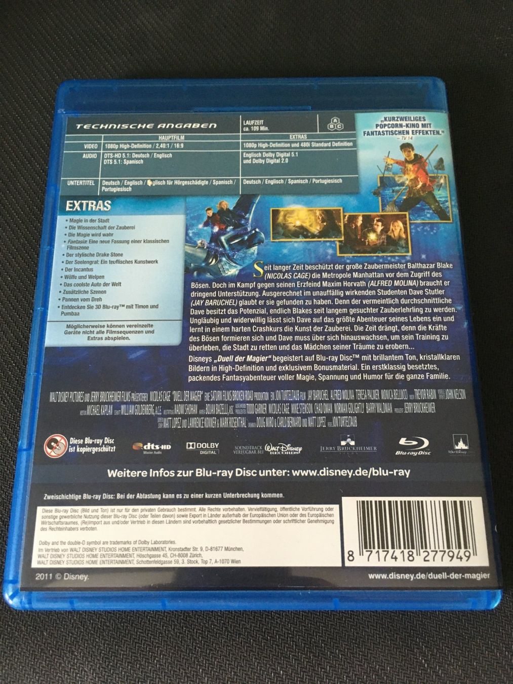 Alle DVDs: Disney: Duel der Magier [Blu-ray] – Gebraucht aus St.Gallen von MedienJoe 1