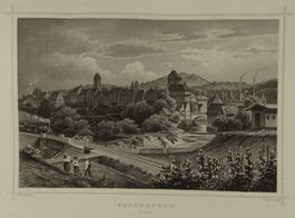FRAUENFELD, STAHLSTICH NACH ROHBOCK 1870