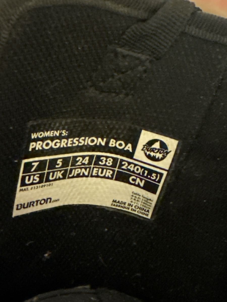 Burton Scarpe da uomo: Snowboardschuhe Gr. 38, BOA Boots – Usato da Schliern b. Köniz venduto da amo_lln9 6