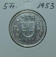 5 Franken 1953  Silber