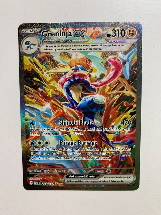 Pokemon Greninja Alt Art | Acheter sur Ricardo