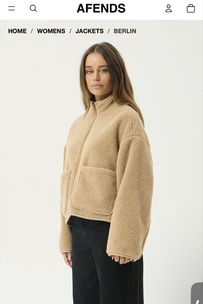Vestes: Afends Berlin - Reversible Fleece Jacket Size M – Neuf (Voir description) à Zürich par sch_2jyl 6