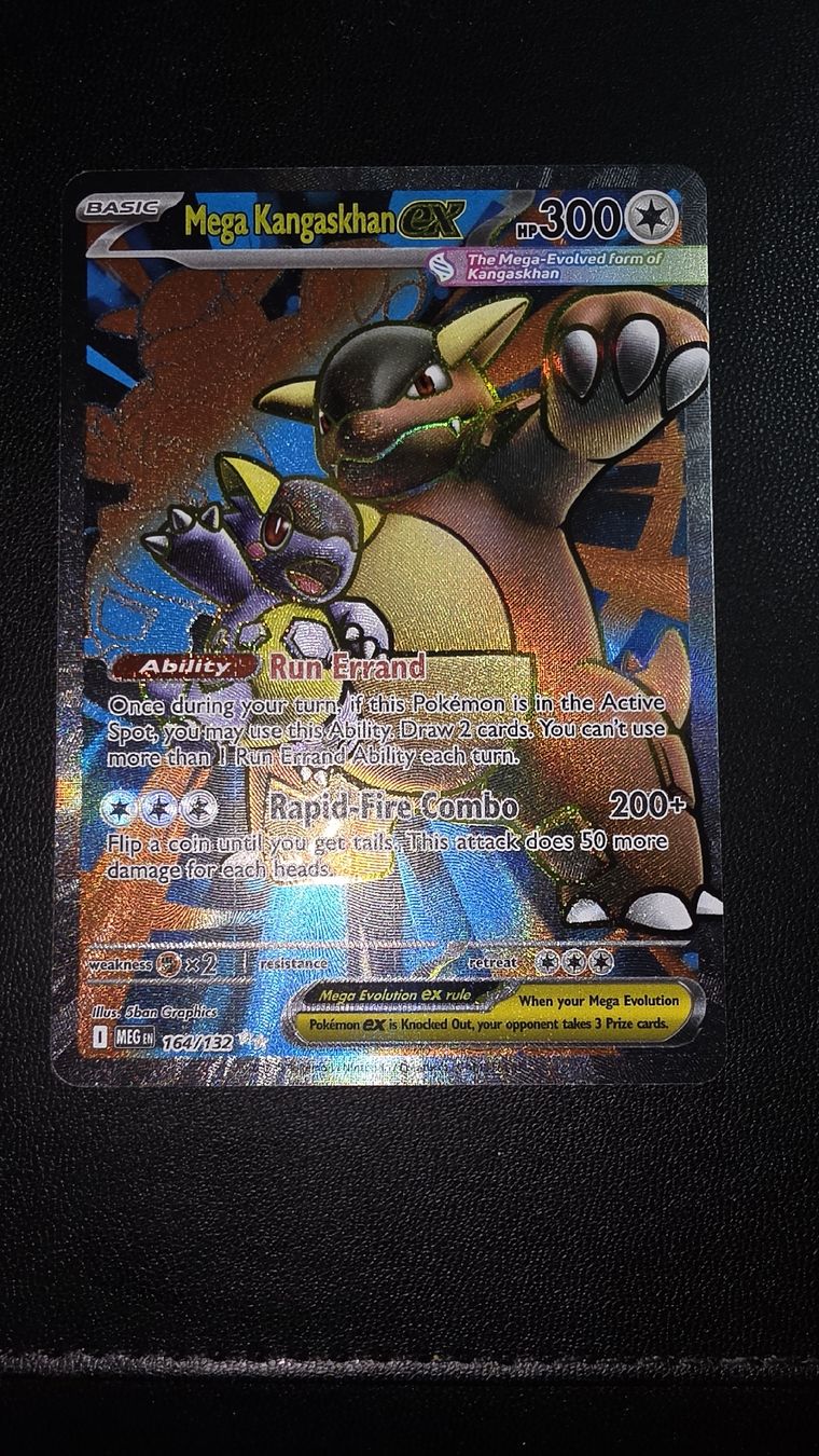 Pokémon Carte collezionabili: Pokémon Mega Evolution - Mega Kangaskhan EX - MEG 164/132 – Nuovo (secondo la descrizione) da Cheseaux-Lausanne venduto da Amnesiak17 3