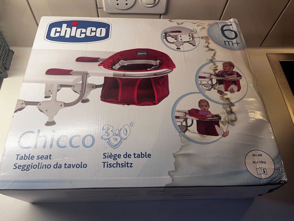 Chicco baby seat that attaches to your dining table Kaufen auf Ricardo