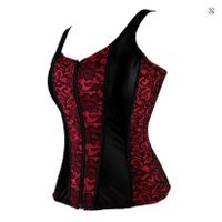 Vempirana Korsett Corset aus PU-Leder S M L XL 3XL 4XL 5XL