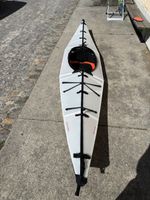 Faltkajak Oru Kayak Kajak (Bay St) mit Tragerucksack