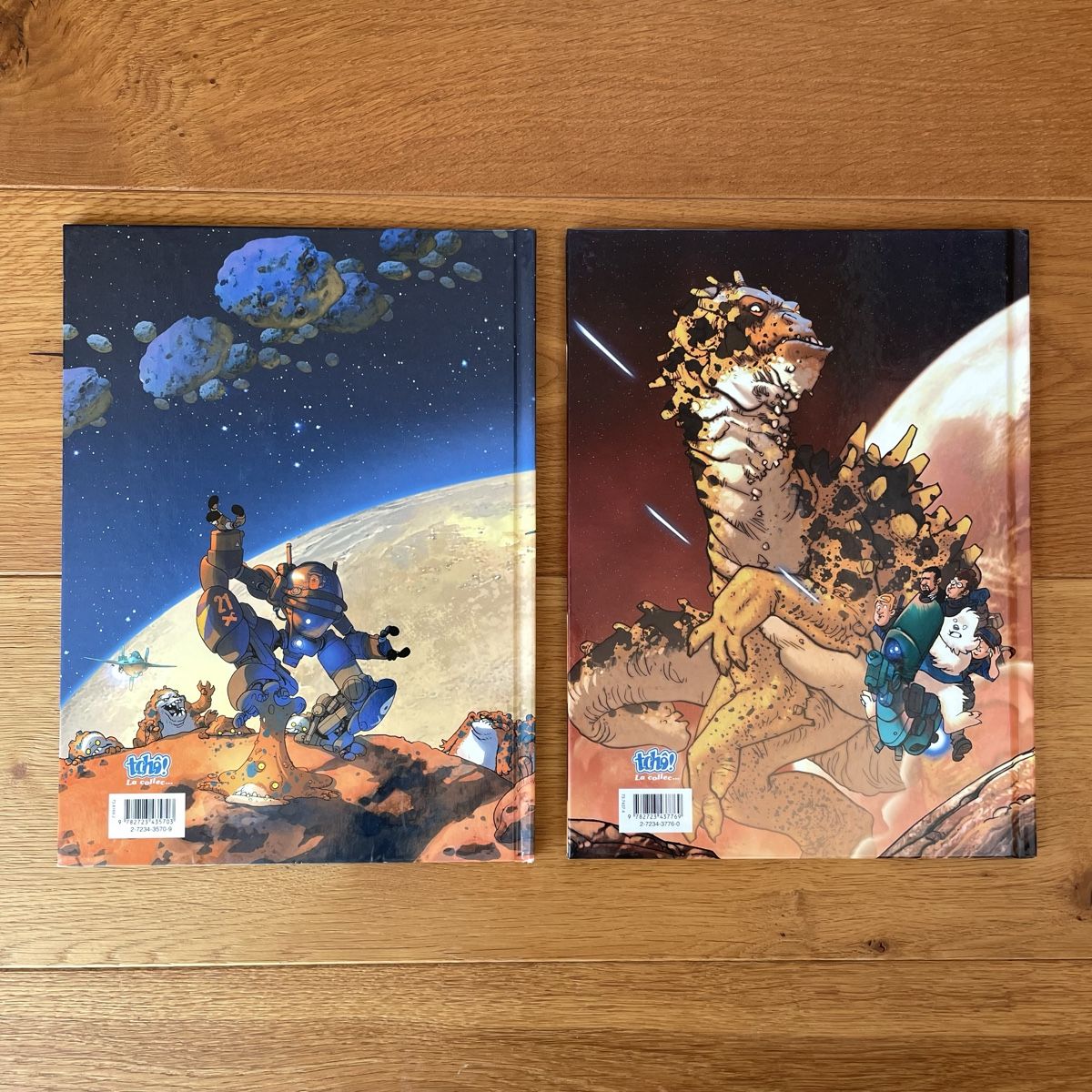 Fumetti: BD Womoks T.1 & T.2 de Boulet/Reno – Usato da Bischofszell venduto da Peter2507 1