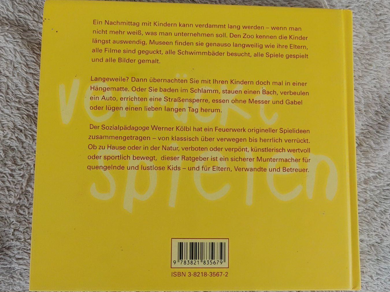 Libri: Verruckt spielen – Usato da Strengelbach venduto da Phorensic_30 1